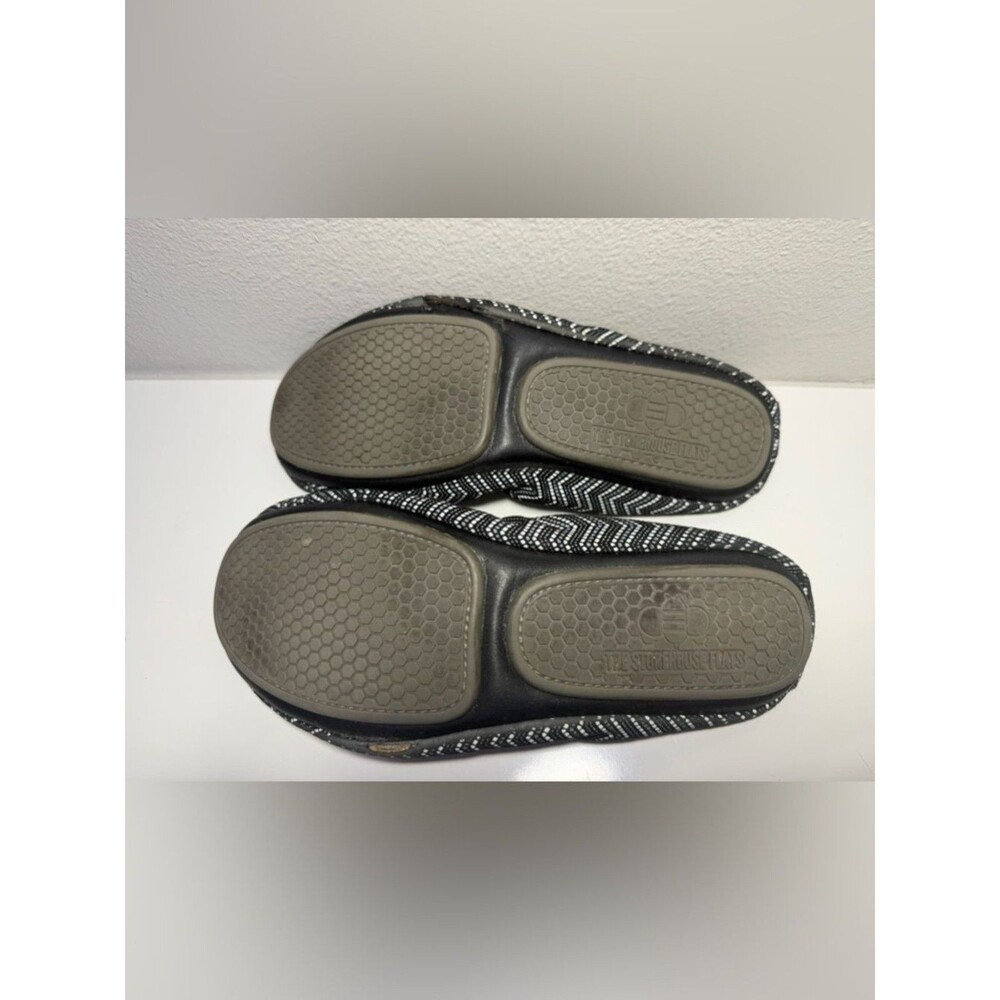 The Storehouse Flats - Comfort Chevron Ballet Flats - Has Tears - Picture 2 of 15